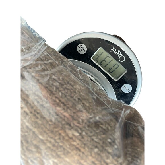 LL Bean Women's  Turtleneck Sweater Brown Size Large Wool Blend Speckled Warm - Picture 9 of 10